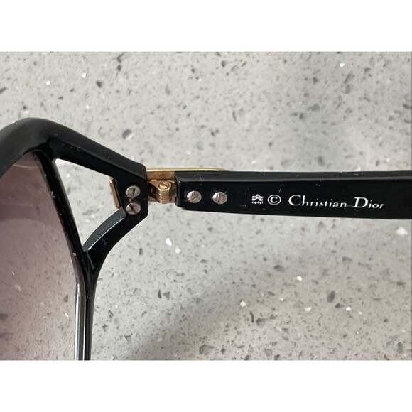 Christian Dior 2320-90 Eyeglasses Frames ONLY black oversized Made In Germany - Picture 6 of 16